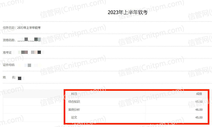 2023年上半年JRS直播学员成绩截图2