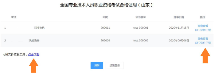 山东信息系统项目管理师电子证书打印流程4